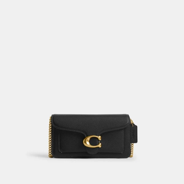 Tabby Chain Crossbody Bag 19 - Black