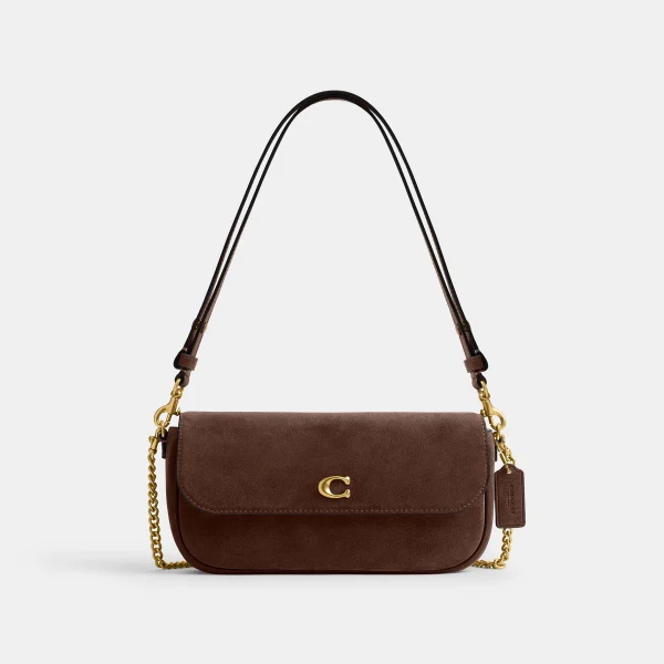 Brook Flap Chain Bag - Brown
