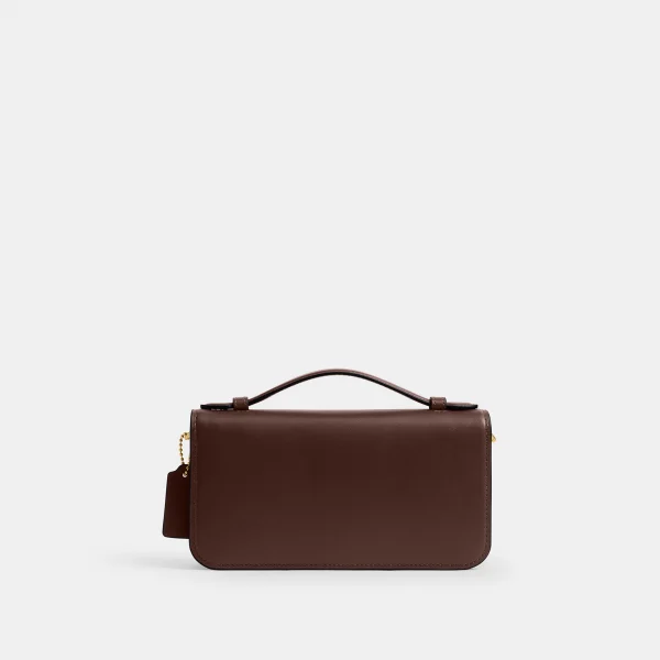 New York Elora Top Handle Crossbody Bag - Brown