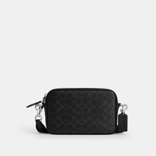 Radio Camera Bag In Signature Canvas - Black