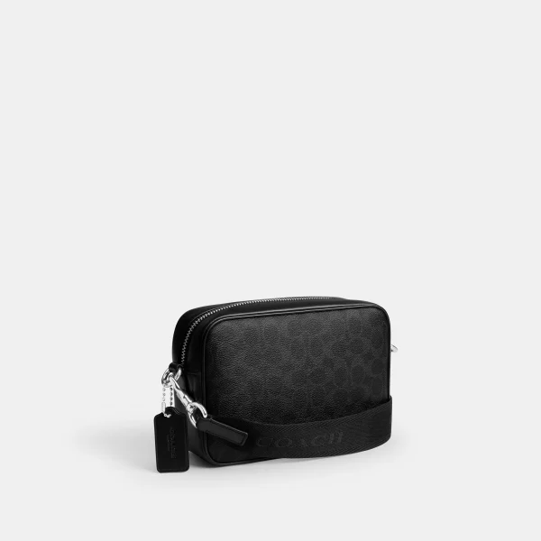 Radio Camera Bag In Signature Canvas - Black