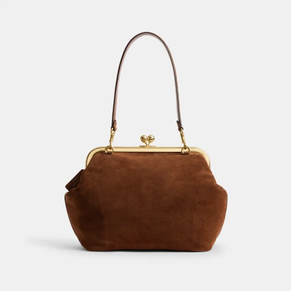 Kisslock Frame Bag 27 - Brown