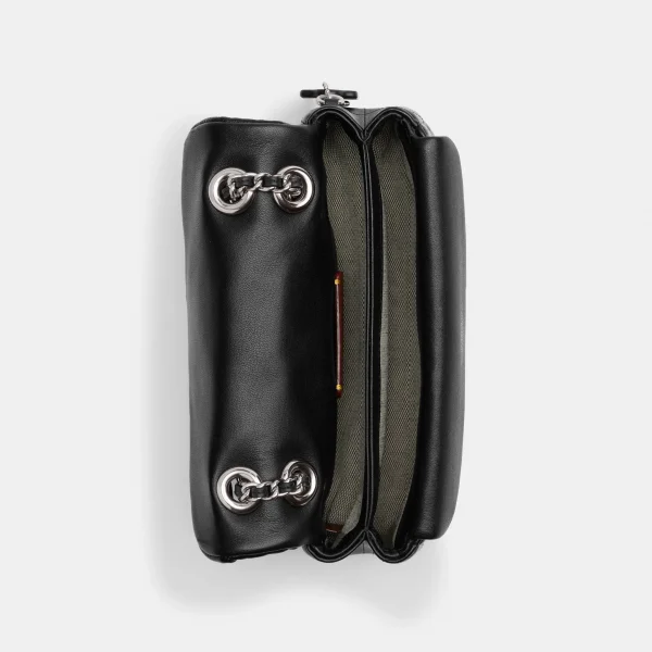 Tabby Shoulder Bag 20 With Pillow Quilting - Black