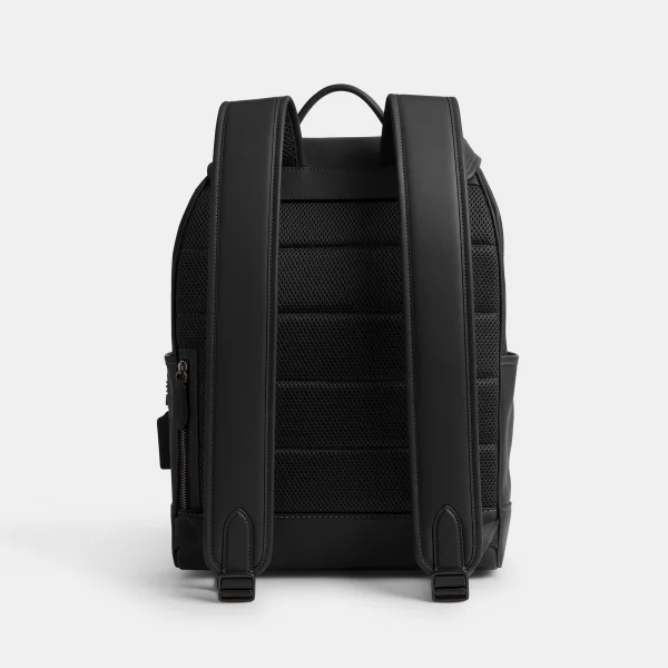 League Flap Backpack - Black