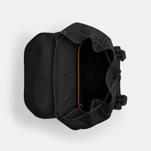 League Flap Backpack - Black