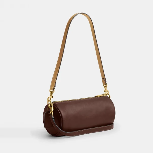 Coach Barrel Bag Brass/Maple