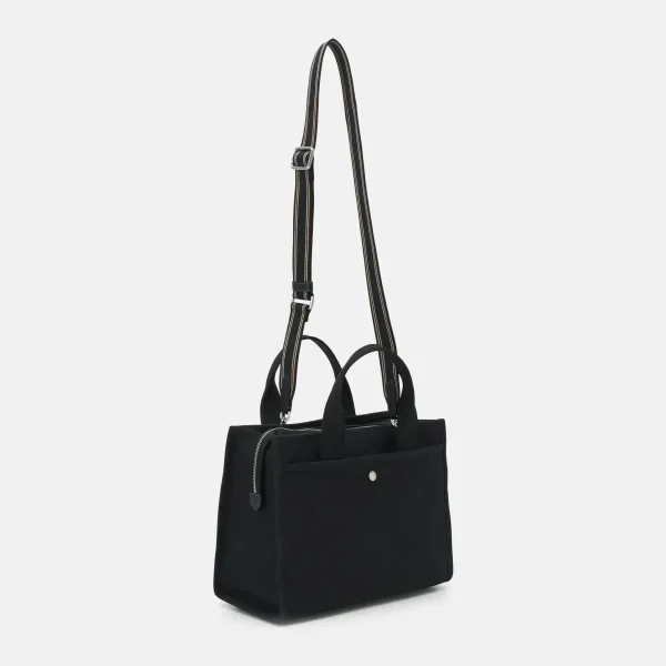 Coach Cargo Tote Bag Silver/Black