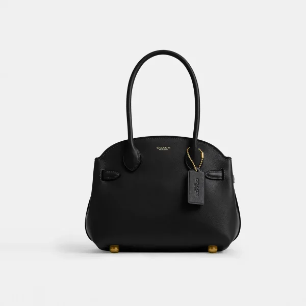Coach Soft Empire Carryall Bag 21 Brass/Black