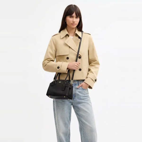 Coach Soft Empire Carryall Bag 21 Brass/Black