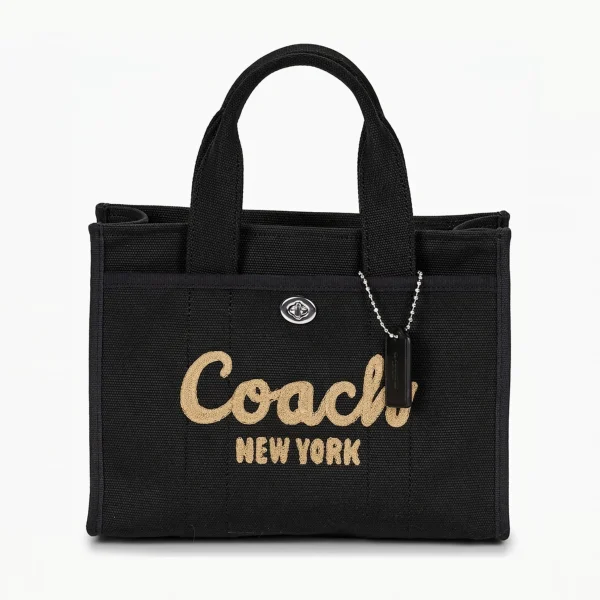 Coach Cargo Tote Bag 26 Brass/Black