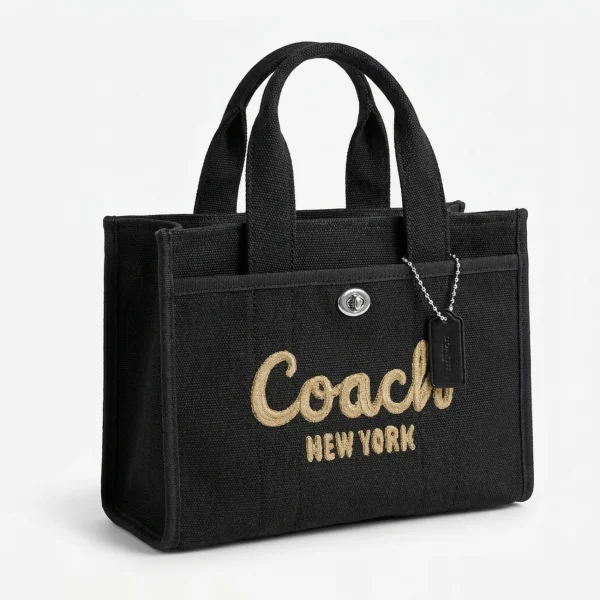 Coach Cargo Tote Bag 26 Brass/Black