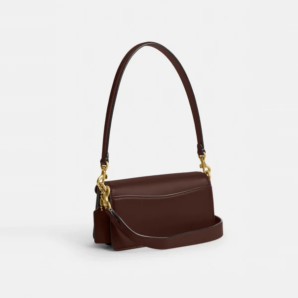 Coach Tabby Shoulder Bag 20 In Signature Canvas Brass/Maple