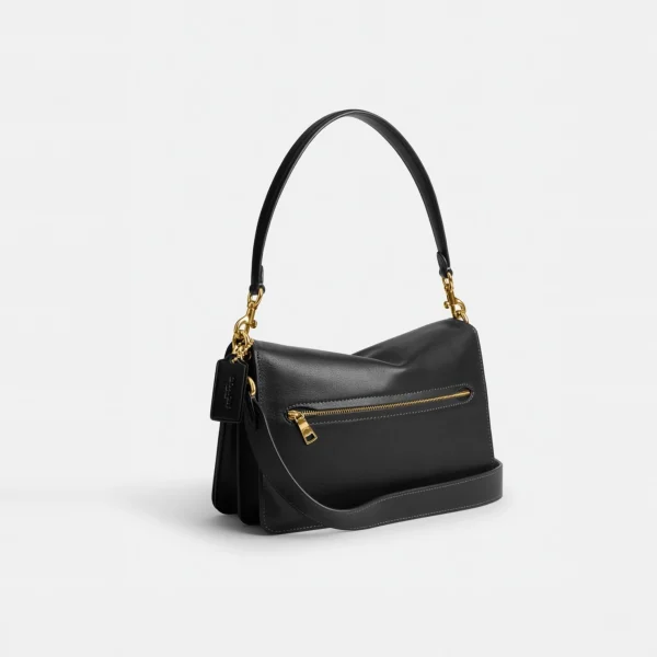Coach Chain Tabby Shoulder Bag Brass/Black