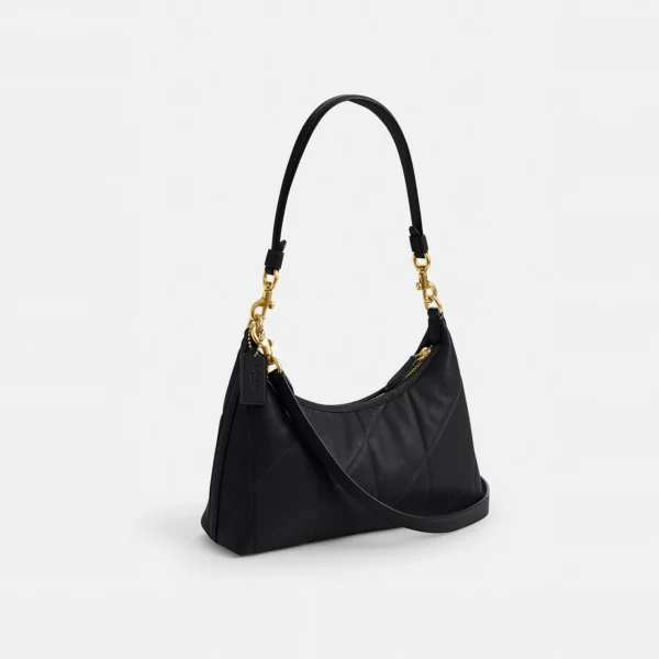 Coach Juliet Shoulder Bag 25 With Quilting Black