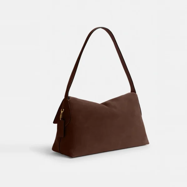 Coach Chelsea Shoulder Bag 36 Brass/Dark Chocolate