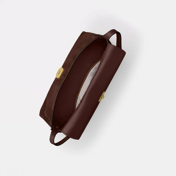 Coach Chelsea Shoulder Bag 36 Brass/Dark Chocolate