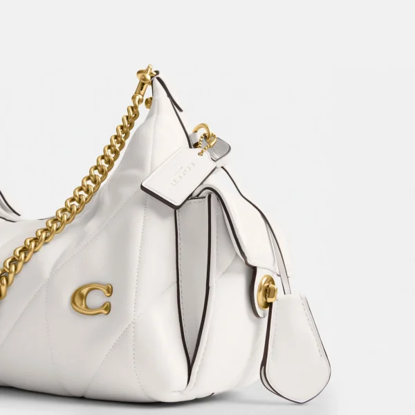 Coach Pocket Juliet Bag 30 With Quilting Chalk