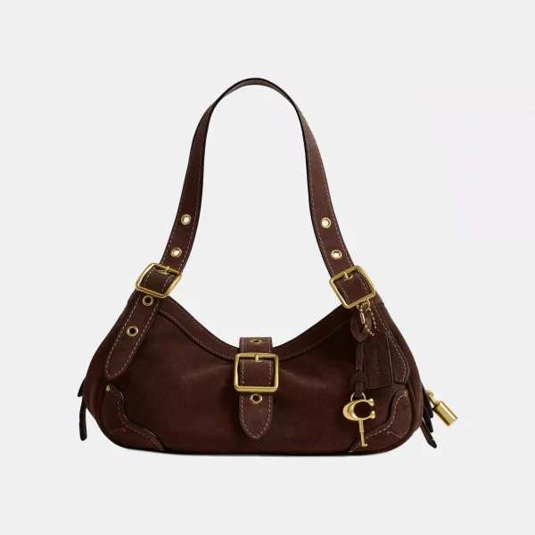 Coach Drifter Shoulder Bag 31 Dark Chocolate