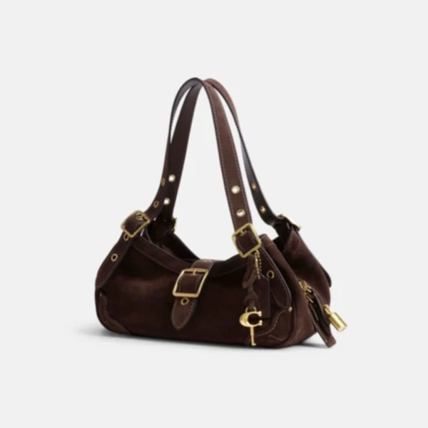 Coach Drifter Shoulder Bag 31 Dark Chocolate