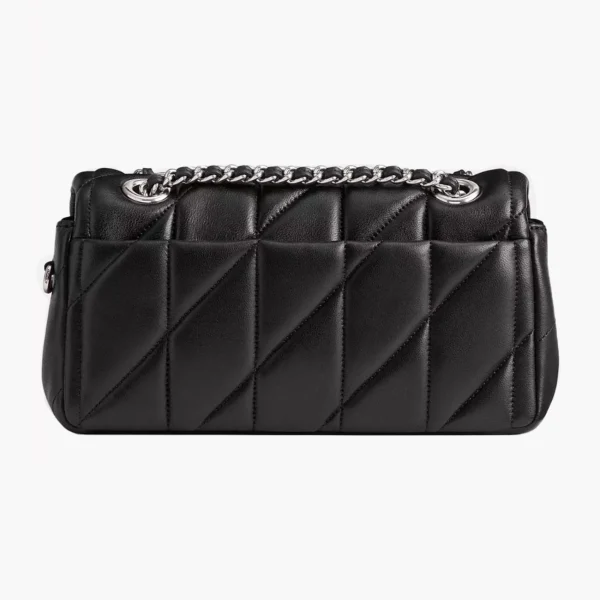 Coach Tabby Shoulder Bag 20 With Pillow Quilting Brass/Black