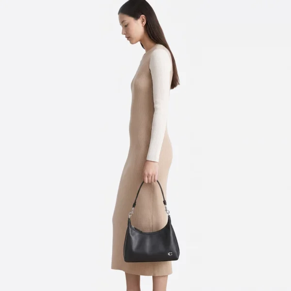 Coach Juliet Shoulder Bag 25 Brass/Black