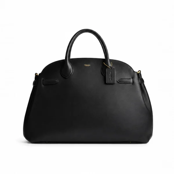 Coach Soft Empire Carryall Bag 48 Brass/Black