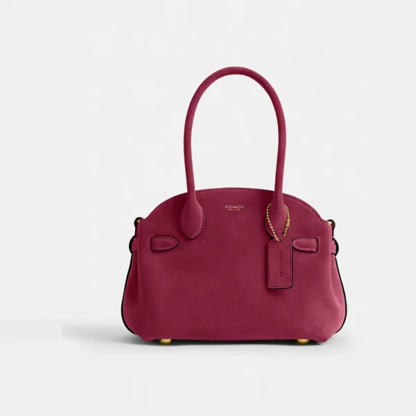 Coach Soft Empire Carryall Bag 21 Dark Fuchsia