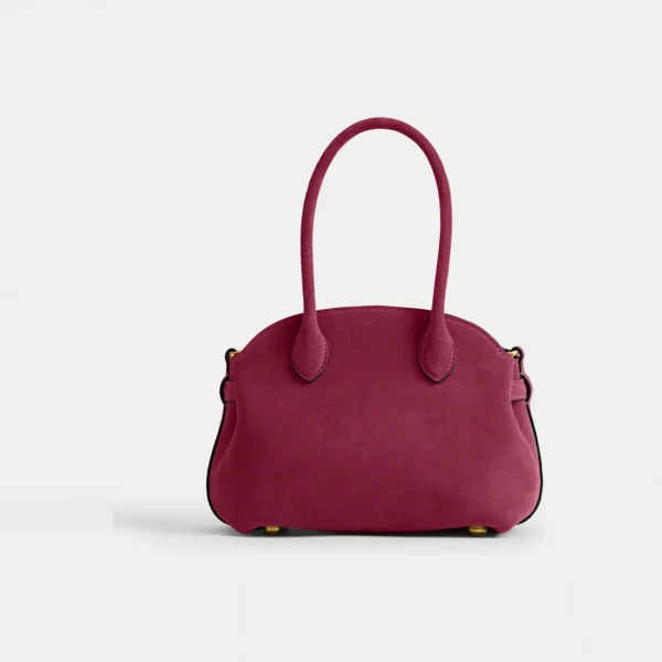 Coach Soft Empire Carryall Bag 21 Dark Fuchsia