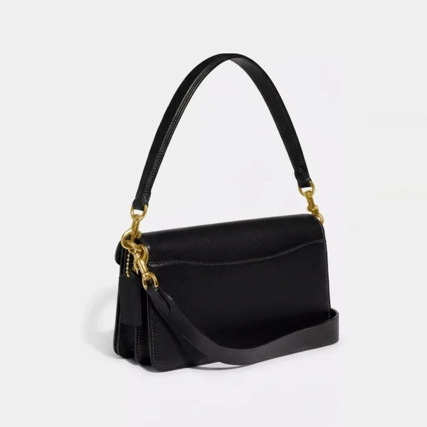 Coach Tabby Shoulder Bag 26 Brass/Black