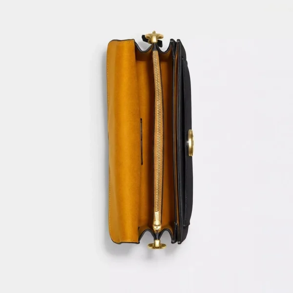 Coach Tabby Shoulder Bag 26 Brass/Black