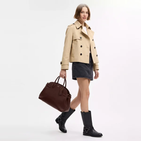 Coach Soft Empire Carryall Bag 40 Brass/Maple