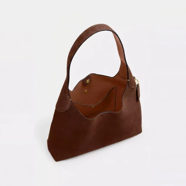 Coach Brooklyn Shoulder Bag 34 Brass/Warm Brown