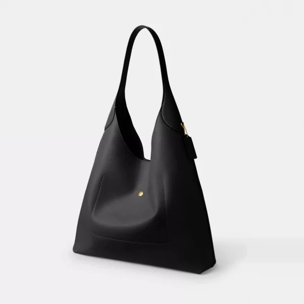 Coach Brooklyn Shoulder Bag 39 Brass/Black